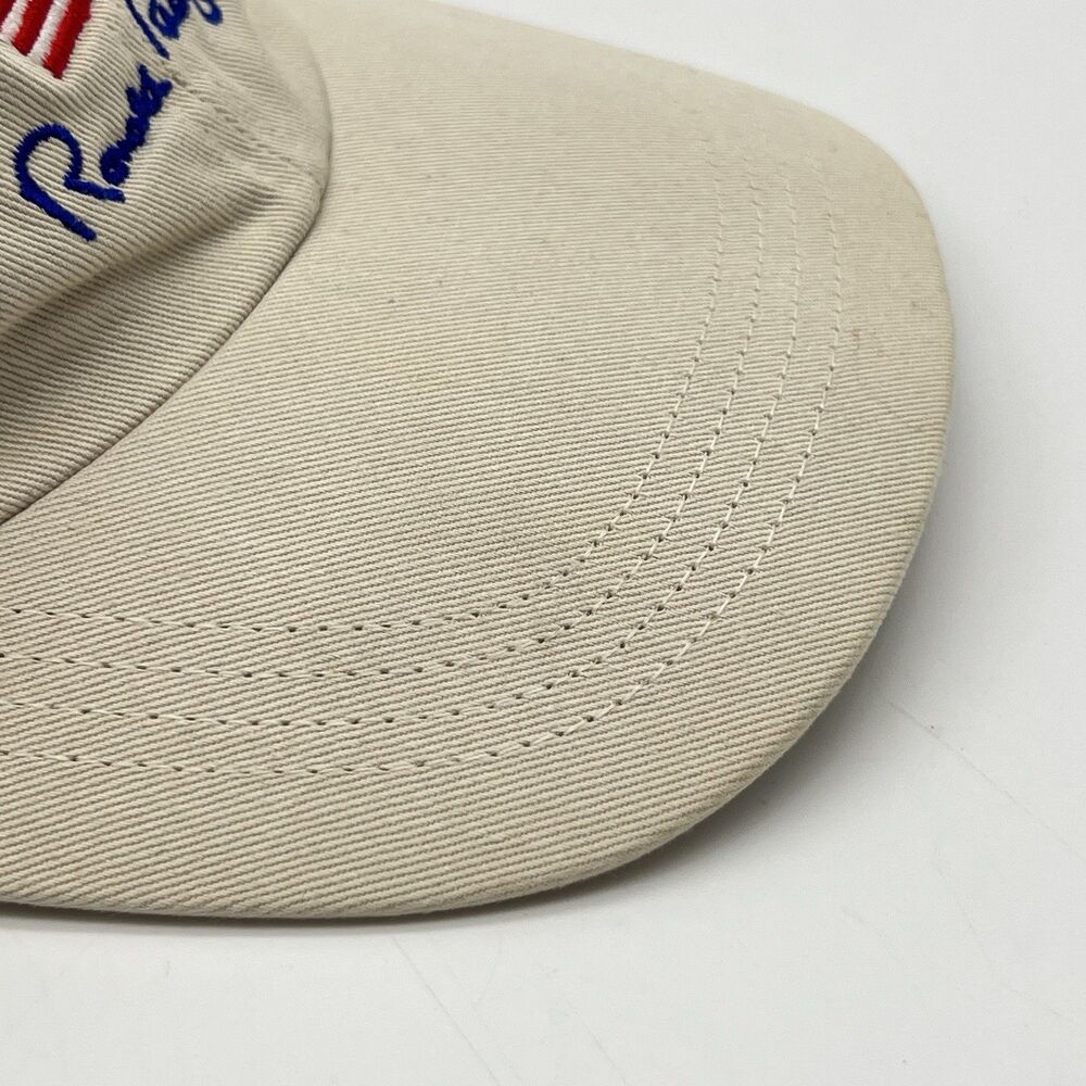 Ronald Reagan USA  Flag Vintage Hat Adjustable Snapback God Bless America - Picture 3 of 7